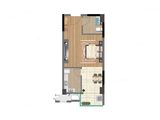 建业LAVIE半英里_1室1厅1卫 建面41平米