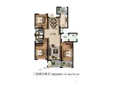 紫荆半岛东郡_3室2厅2卫 建面132平米