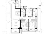 建海当代公园阅MOMΛ_3室2厅2卫 建面105平米