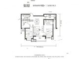 万科城如园_3室2厅2卫 建面102平米