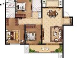 中南菩悦东望城_3室2厅2卫 建面120平米