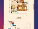 西建冠城世家_3室2厅2卫 建面97平米