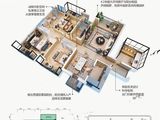 荣和五象学府_4室2厅2卫 建面123平米