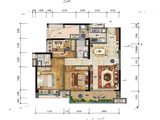 保利中央公园_3室2厅2卫 建面113平米