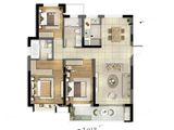 珠江茗栖悦庭_3室2厅2卫 建面120平米