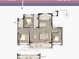 旭辉公元系弘庭_3室3厅2卫 建面130平米