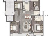 融创荣润玖樟台_4室2厅2卫 建面118平米