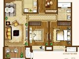 世茂天域华府_3室2厅1卫 建面100平米