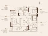中御公馆_3室2厅1卫 建面109平米