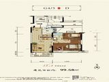 和顺沁园春_2室2厅1卫 建面99平米