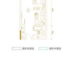 金钟大雁城_1室1厅1卫 建面37平米