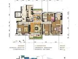 碧桂园衡中心_4室2厅3卫 建面198平米