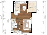 天玺99湾_4室2厅3卫 建面144平米