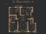 华樾北京_4室2厅3卫 建面143平米