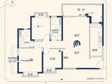 恒大悦珑湾_3室2厅2卫 建面124平米