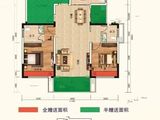 华城学府_2室2厅2卫 建面124平米