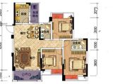 馨河怡景_3室2厅2卫 建面97平米