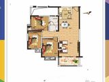 鸿翔江誉2期_3室2厅1卫 建面113平米