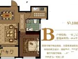 万城澜郡_1室2厅1卫 建面69平米