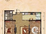金鼎华庭_2室1厅1卫 建面100平米