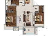保利华府_3室2厅2卫 建面126平米