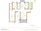 聚丰高新首府_3室2厅2卫 建面123平米