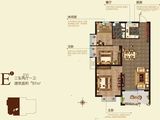 万城华府_3室2厅1卫 建面97平米