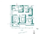 雅居乐春江屿_3室2厅1卫 建面95平米
