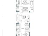 新桥城市广场_3室2厅1卫 建面270平米