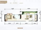 中信国安十方界_1室1厅1卫 建面48平米