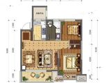 金湾拾璟洋房_2室2厅1卫 建面83平米