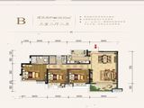 领地青江蘭台_3室2厅2卫 建面110平米