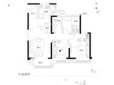 金科集美嘉亿_3室2厅1卫 建面115平米