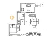 锦江广场_2室2厅1卫 建面82平米