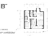 海博壹江阅_3室2厅2卫 建面123平米