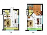 拜登凯利银座_2室1厅2卫 建面54平米