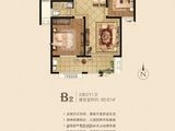 淮安星雨华府_2室2厅1卫 建面93平米