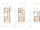 绿地新里海德壹号_3室2厅3卫 建面164平米