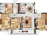 碧桂园滨江学府_4室2厅2卫 建面140平米