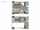 温州中心喜马拉雅_2室2厅2卫 建面94平米