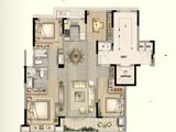和宁府_4室2厅2卫 建面124平米