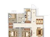 金科集美公馆_3室2厅1卫 建面89平米