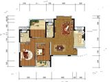 德龙东城华府_3室2厅2卫 建面125平米