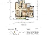 金科&美的集美万象_3室2厅2卫 建面97平米