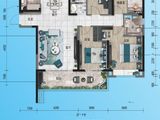 碧桂园华新时代_4室2厅2卫 建面132平米