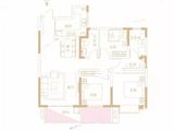 高新发展大都荟_3室2厅2卫 建面115平米