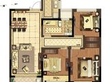 凤凰春晓_3室2厅1卫 建面97平米