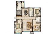 泰和雅苑_3室2厅2卫 建面140平米
