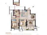 锦绣金珑悦府_3室2厅2卫 建面96平米