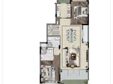 蓝城春风如意_2室2厅2卫 建面135平米